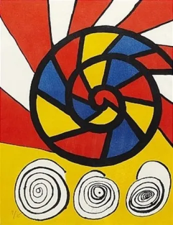 Lithografie Calder - Sonet