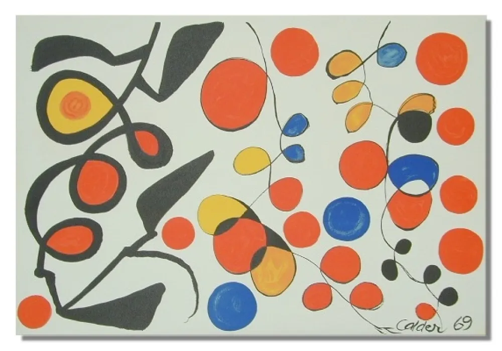 Lithografie Calder - Spring Carnival