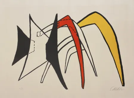 Lithografie Calder - Stabiles