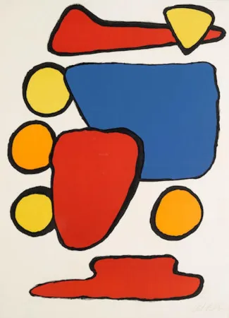 Lithografie Calder - Stone Age