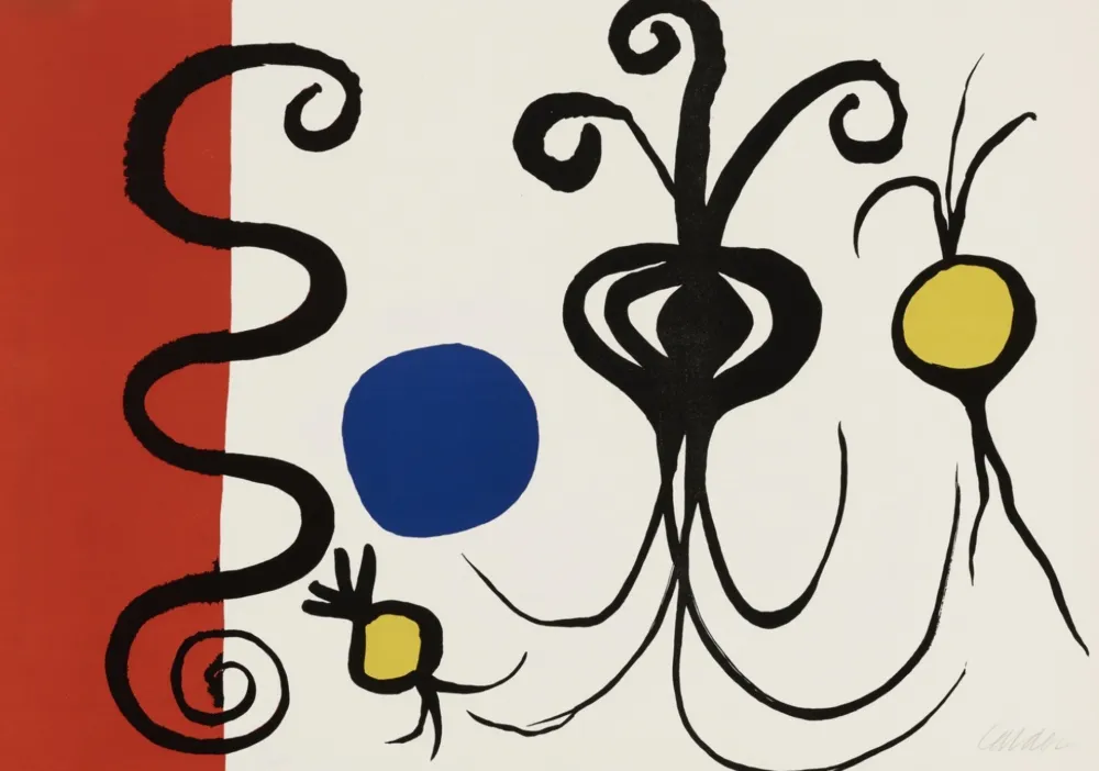 Lithografie Calder - Trois Oignons