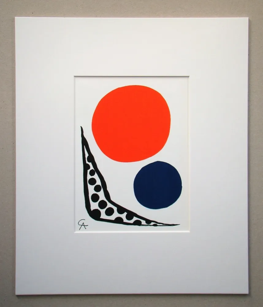 Lithografie Calder - Untitled composition
