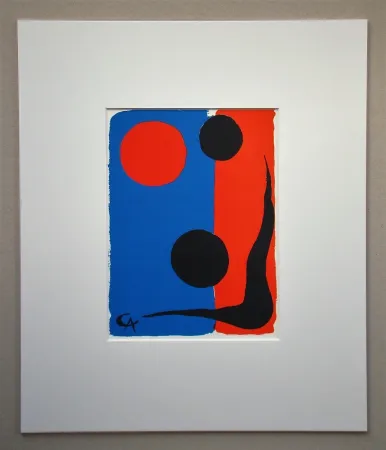 Lithografie Calder - Untitled composition