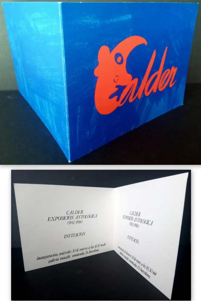 Lithografie Calder - Vernissage Calder Galería Maeght 