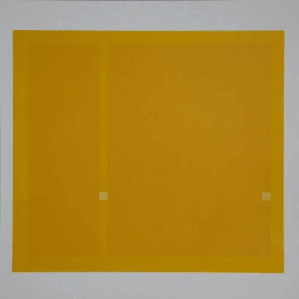 Zeefdruk Calderara - Composition