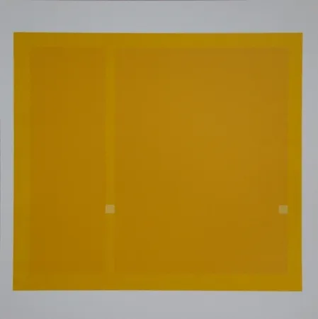 Zeefdruk Calderara - Composition