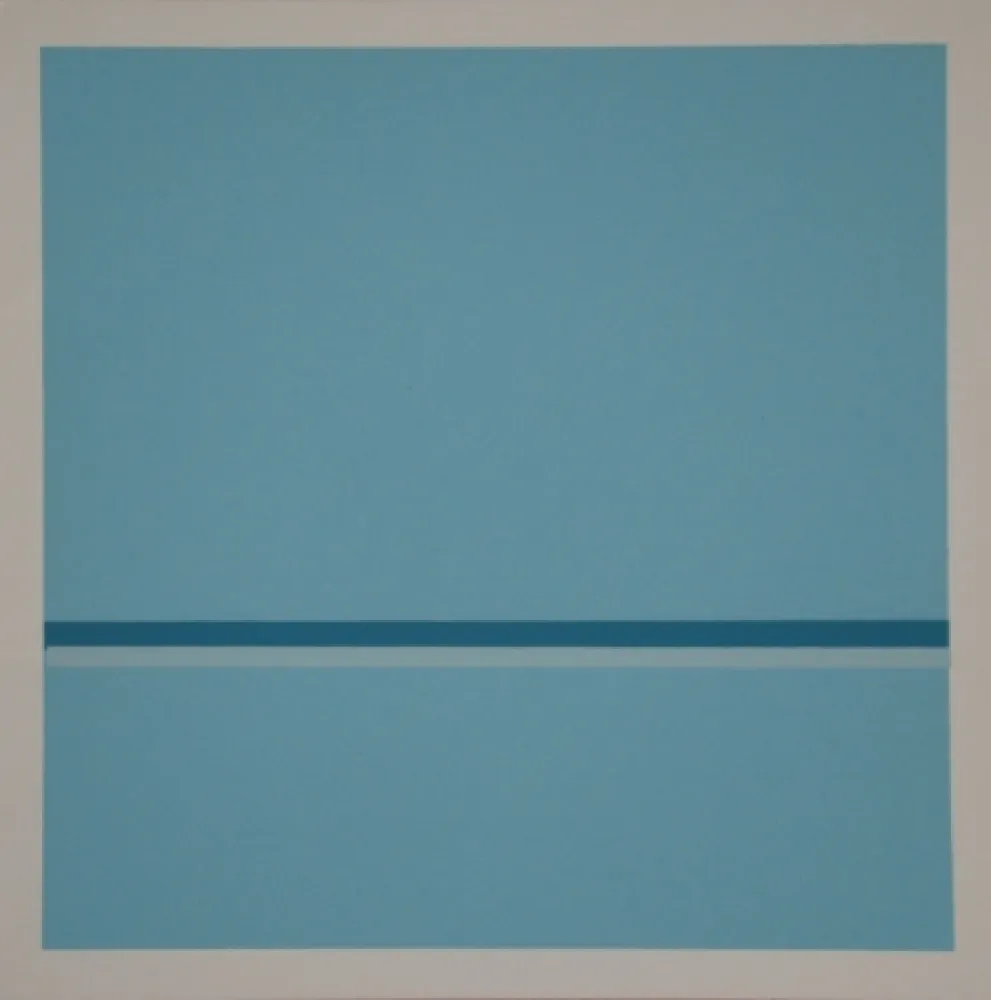 Zeefdruk Calderara - Composition