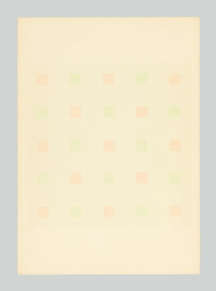 Zeefdruk Calderara - Composizione