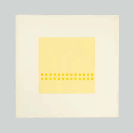 Zeefdruk Calderara - Luce spazio immagine (Tav. 8)