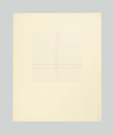 Zeefdruk Calderara - Momenti numero 2