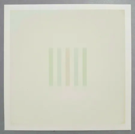 Zeefdruk Calderara - Sei serigrafie (A)