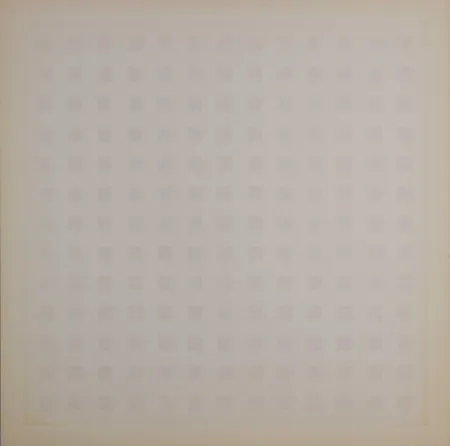 Zeefdruk Calderara - Untitled