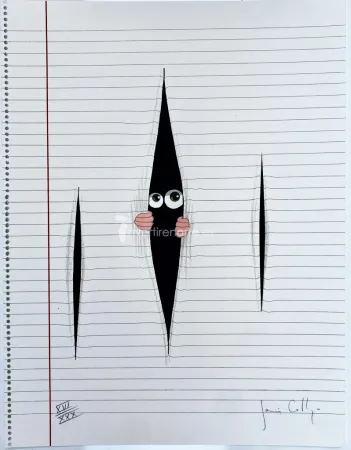 Zeefdruk Calleja - Untitled