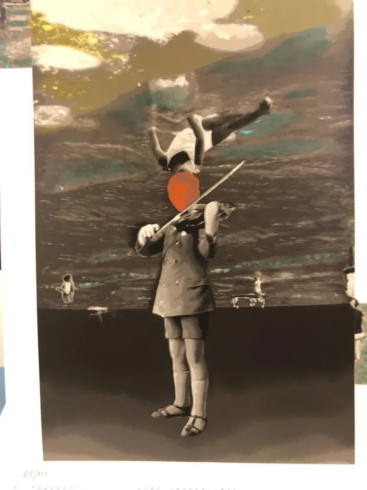 Zeefdruk Calvo - Infancia