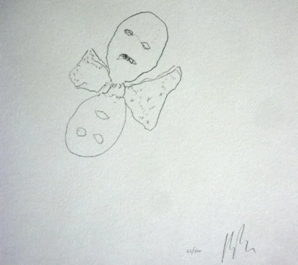 Lithografie Calzolari - Senza titolo