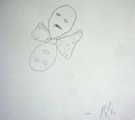 Lithografie Calzolari - Senza titolo