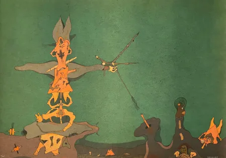 Lithografie Camacho  - Cenizas