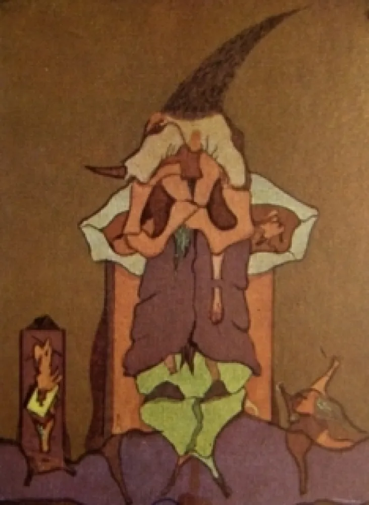 Lithografie Camacho  - Cenizas 5