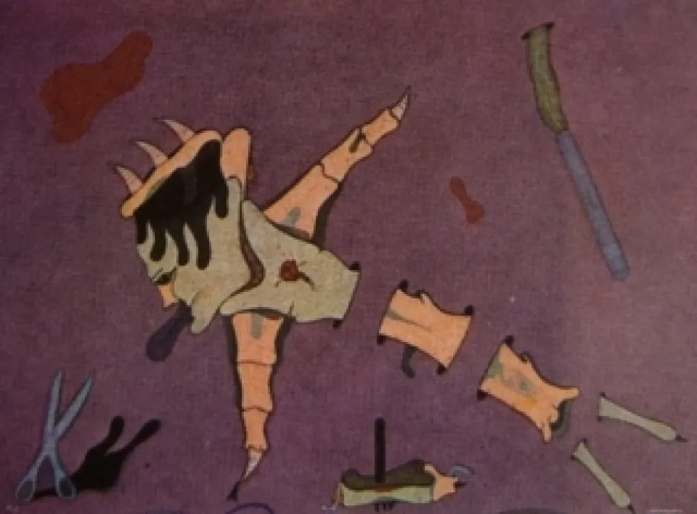 Lithografie Camacho  - Cenizas 6