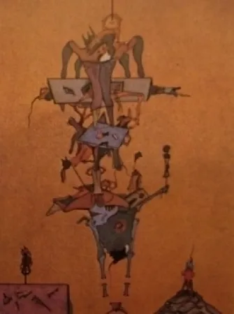 Lithografie Camacho  - Cezinas 2