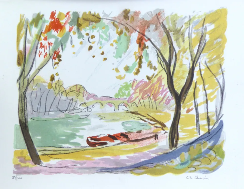 Lithografie Camoin - Lithographie sur vélin, numérotées et signée