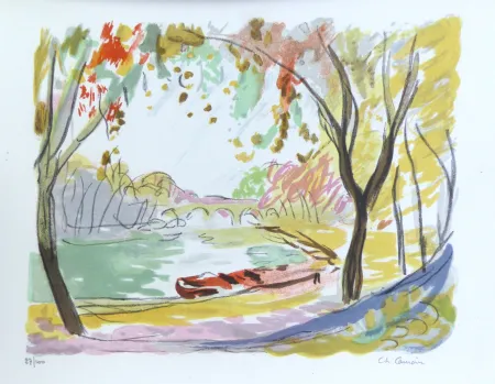 Lithografie Camoin - Lithographie sur vélin, numérotées et signée