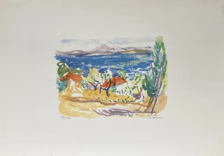 Lithografie Camoin - Paysage 