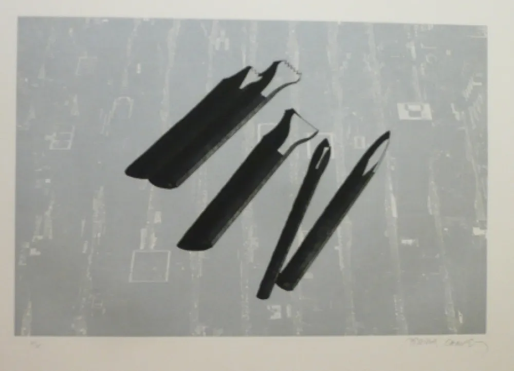 Ets En Aquatint Campeny - FLYING HANDS