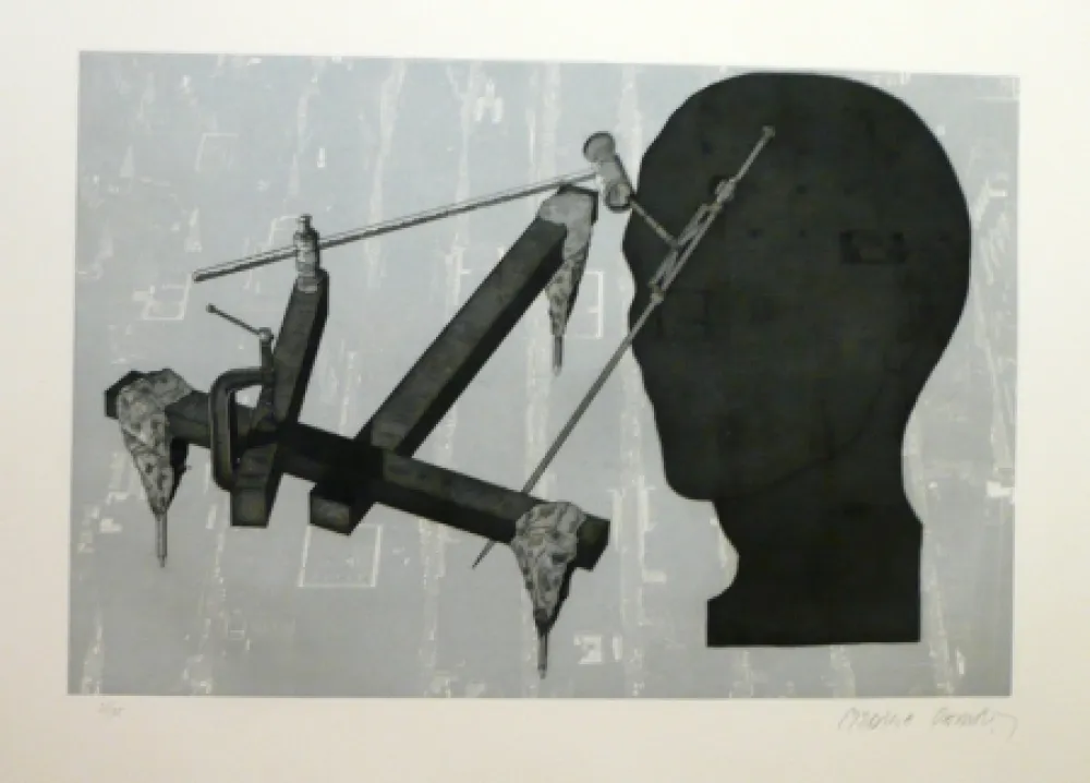 Ets En Aquatint Campeny - Manhattan transformation