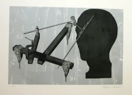 Ets En Aquatint Campeny - Manhattan transformation