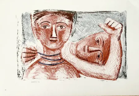 Lithografie Campigli (After) - Amiche