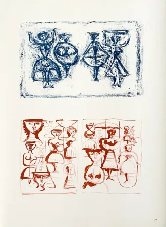 Lithografie Campigli (After) - Ballerine