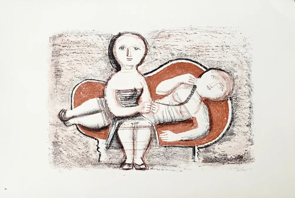 Lithografie Campigli (After) - Il Divano