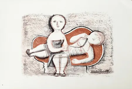 Lithografie Campigli (After) - Il Divano