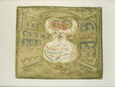 Lithografie Campigli - Danzatrici