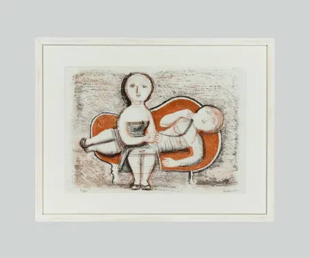 Lithografie Campigli - Senza titolo