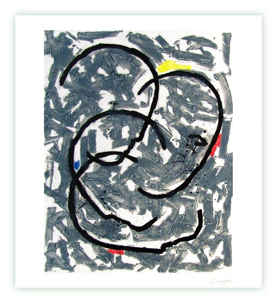 Geen Techniek Canogar - Escena urbana V-5-90