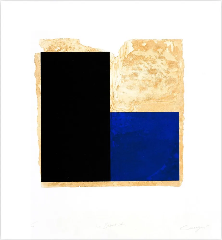 Ets Canogar - La Bienvenida (azul)