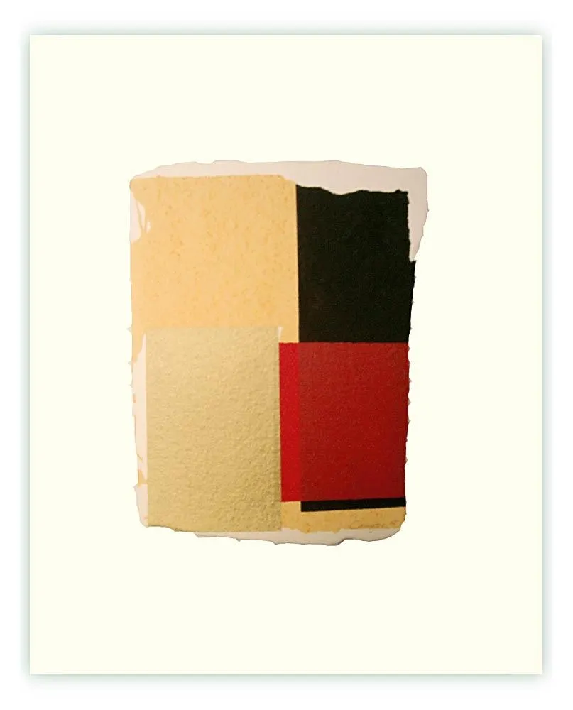 Zeefdruk Canogar - Solio