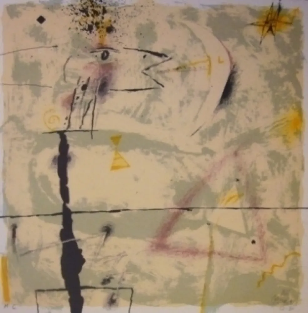 Lithografie Canosa - Christmas Galeria Joan Prats