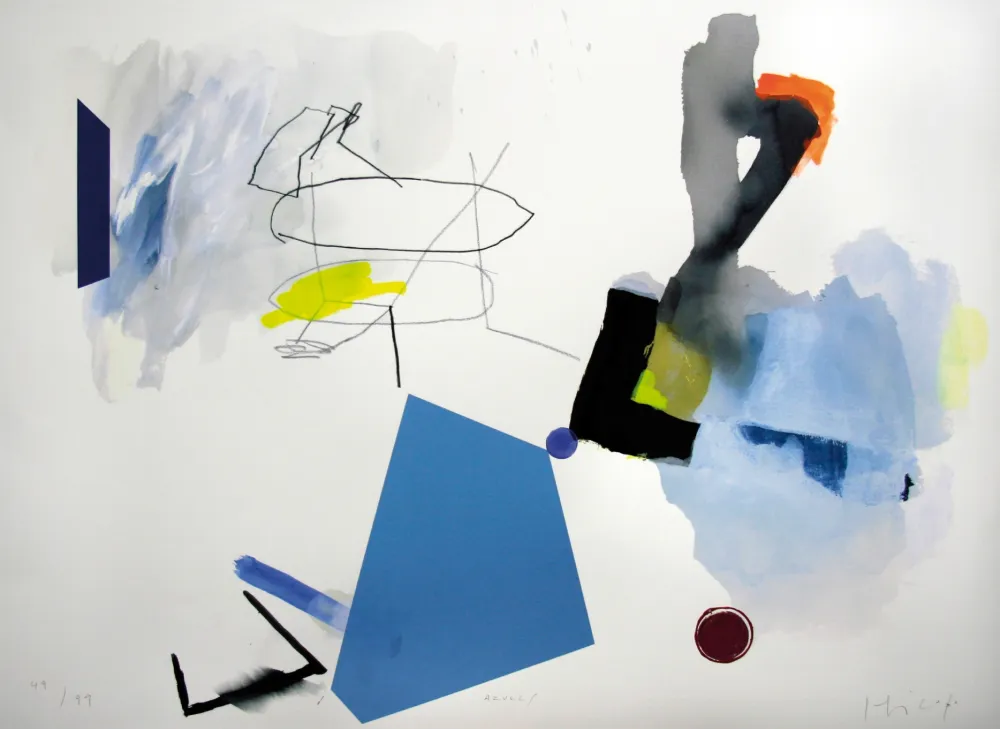 Zeefdruk Capa - Azules