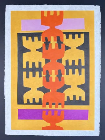 Lithografie Capogrossi - Giuseppe Capogrossi (1900-1972) - Lithograph on Japanese paper - 1970