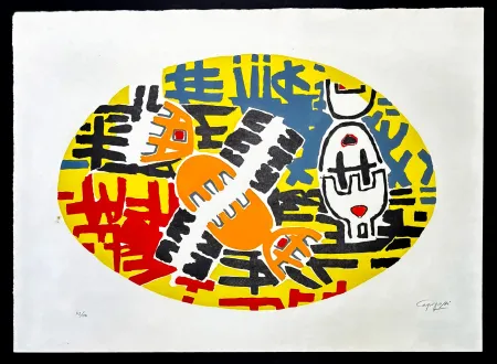 Lithografie Capogrossi - Giuseppe Capogrossi (1900–1972) - Lithography on Fabriano paper - 1957