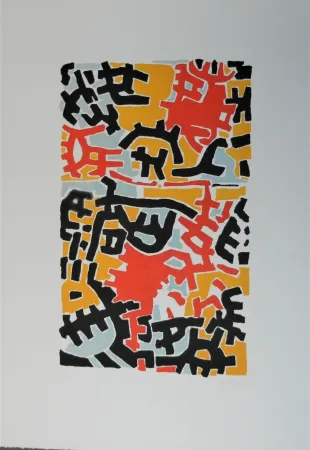 Lithografie Capogrossi - Litografia 71