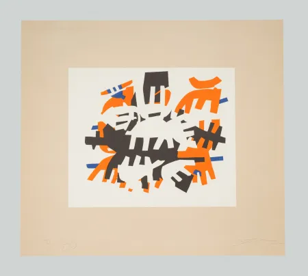 Lithografie Capogrossi - Opale