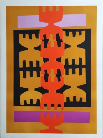 Lithografie Capogrossi - Quarzo 4