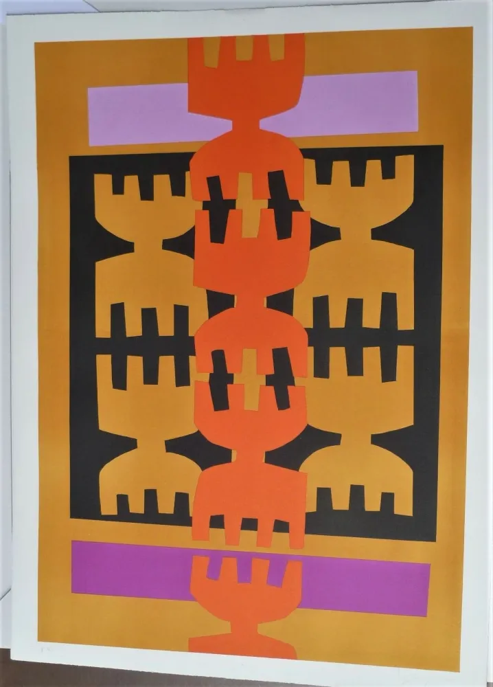 Lithografie Capogrossi - Quarzo 4