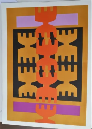 Lithografie Capogrossi - Quarzo 4