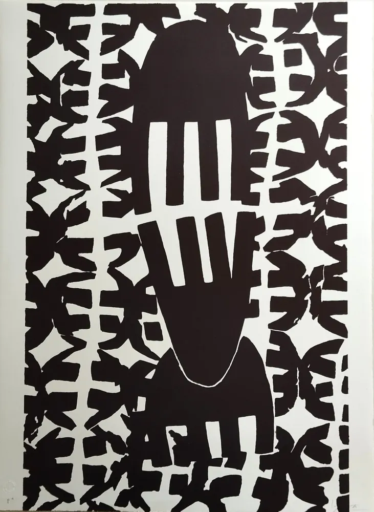 Lithografie Capogrossi - Quarzo 7