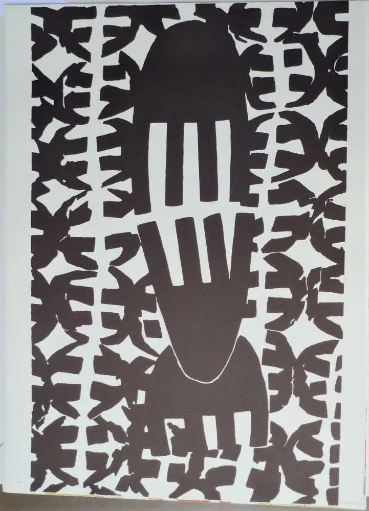 Lithografie Capogrossi - Quarzo 7